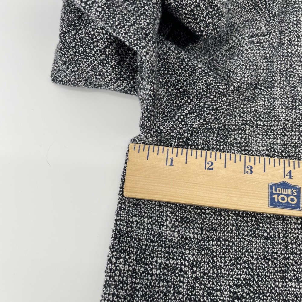 Eileen Fisher Textured Organic Cotton Tweed Stand Collar Zip Jacket Size Large - Picture 6 of 10